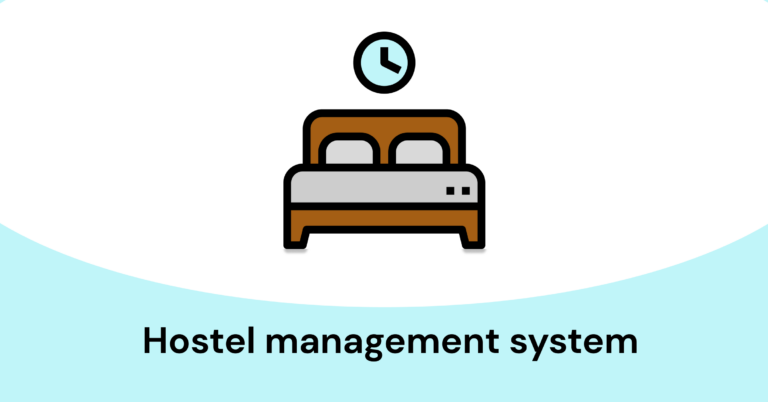 Best hostel management system home page in India 2023
