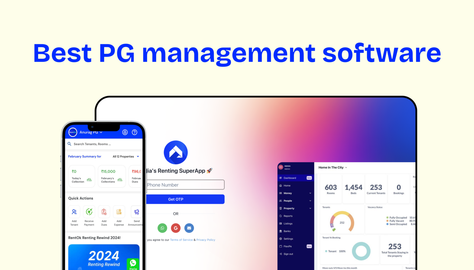 Looking for the best PG management software? Discover key features, benefits, and expert tips on choosing the right solution for hassle-free tenant management, rent collection, and property maintenance. Try RentOk today!