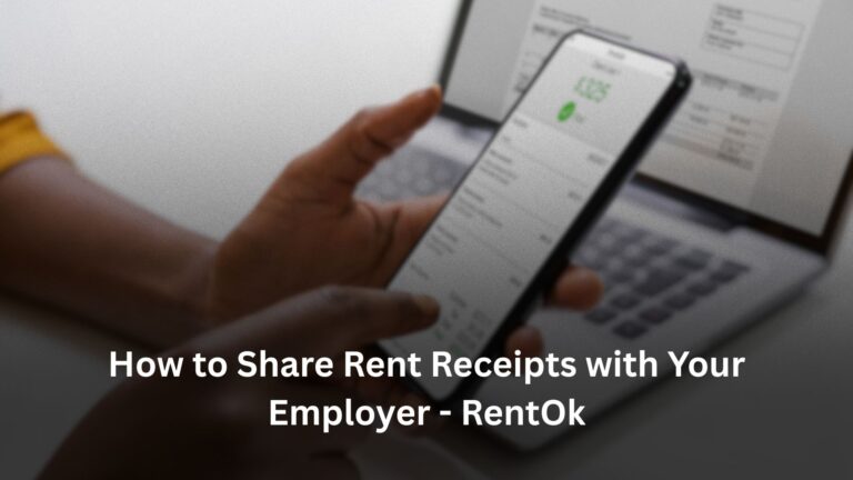 How to Share Rent Receipts with Your Employer – RentOk