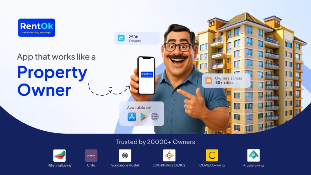 RentOk vs Crib, Best Property Management Software in India-RentOk vs Crib Ultimate Comparison 2025, Rentok best property management app