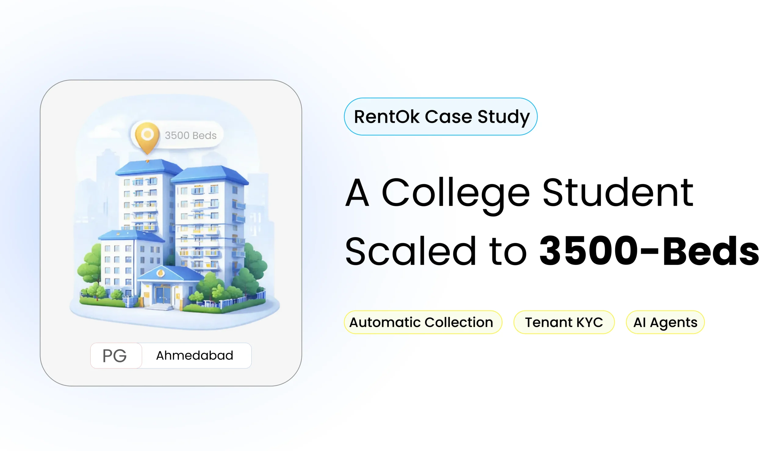 RentOk Case Study : A College Student Scaled to 3500-Beds PG