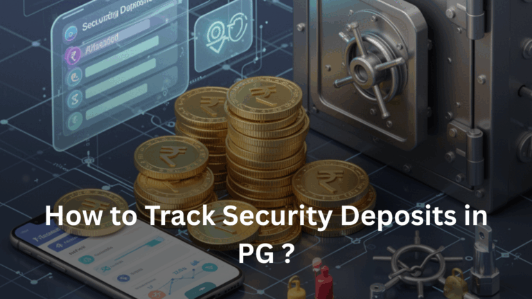 How to Track Security Deposits in PG How to Track Security Deposits in PG