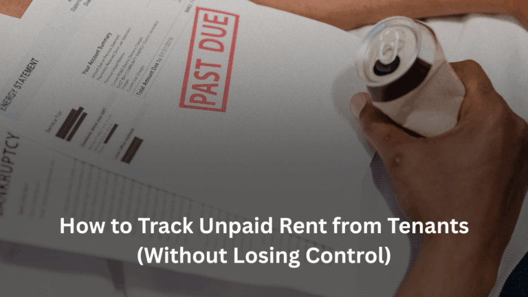 How to Track Unpaid Rent from Tenants (Without Losing Control) How to Track Unpaid Rent from Tenants (Without Losing Control)