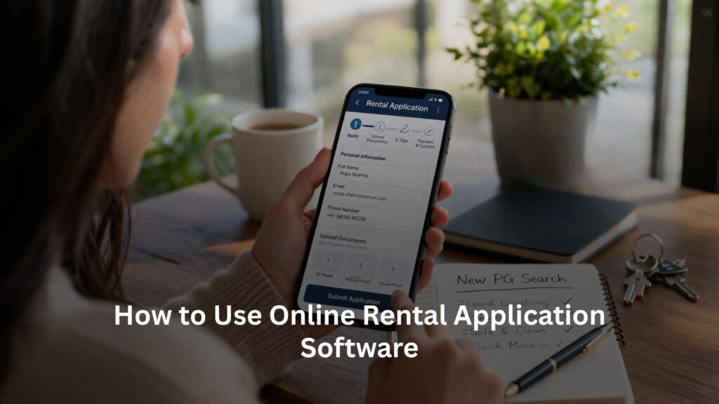 How to Use Online Rental Application Software