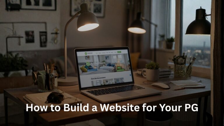 How to Build a Website for Your PG How to Build a Website for Your PG