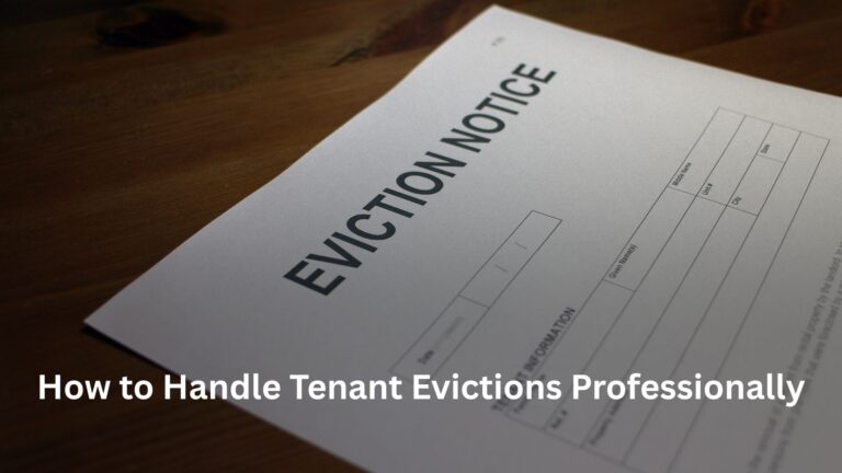 How to Handle Tenant Evictions Professionally How to Handle Tenant Evictions Professionally