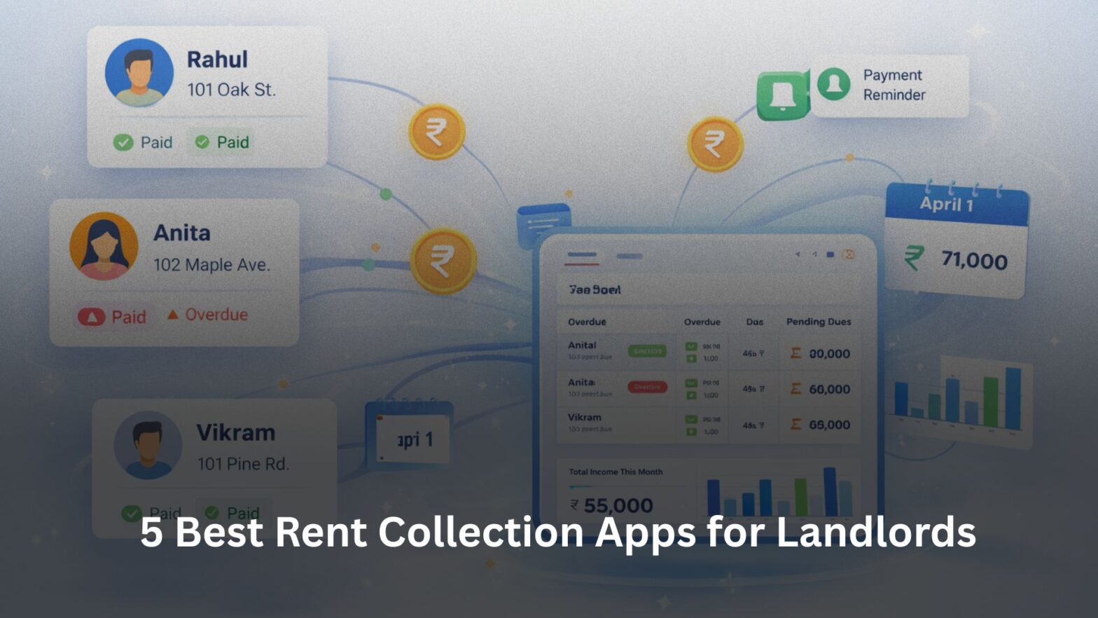 5 Best Rent Collection Apps for Landlords