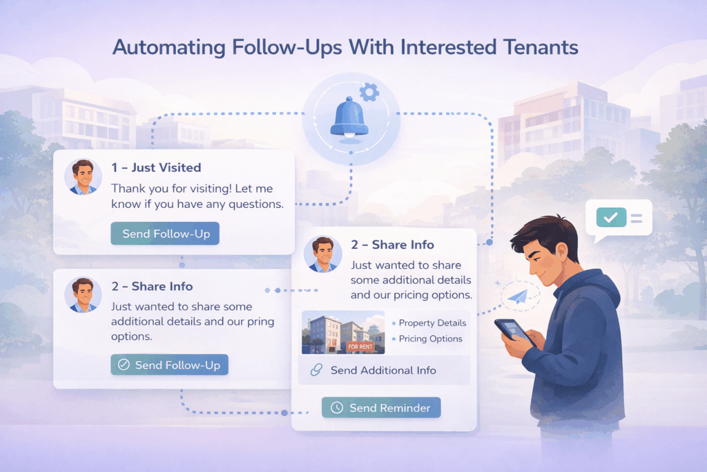 A beautiful modern vacation rental property such as a cozy Airbnb villa or stylish apartment with warm lighting during golden hour. The setting should feel inviting and lived-in, with elements like a balcony, outdoor seating, or a poolside view. Subtle, small floating icons like booking indicators, calendar dots, or check-in symbols can be lightly integrated in the air, but they should be minimal and not distracting. The focus should remain on the property and the experience of staying there. Soft cinematic lighting, warm tones, clean composition, and a premium travel aesthetic. No screens, no dashboards, no devices, no text.