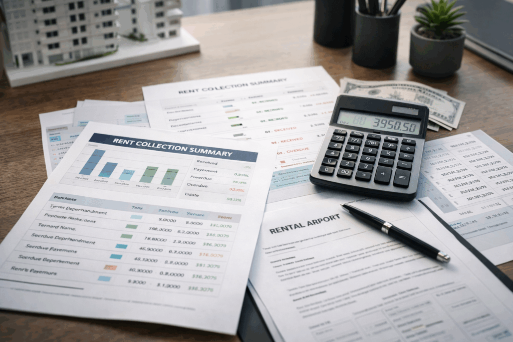 Online Property Management Software, What is Online Property Management Software?, Rentok Rent collection and tracking reports for rental properties