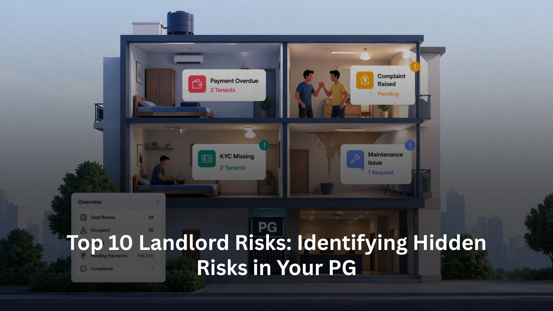 Top 10 Landlord Risks: Identifying Hidden Risks in Your PG