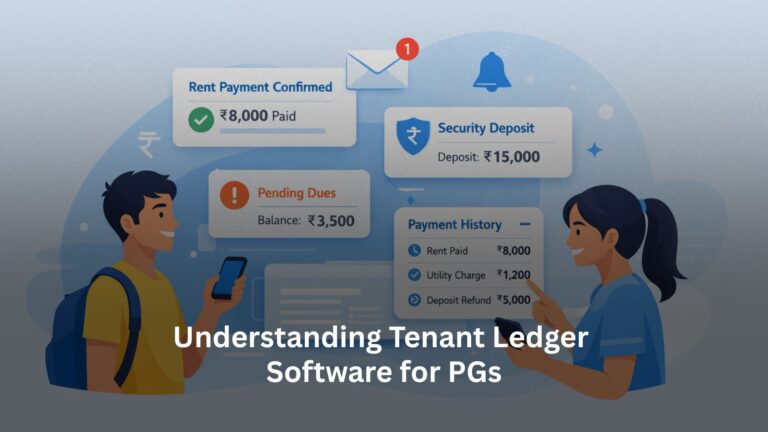 Understanding Tenant Ledger Software for PGs Understanding Tenant Ledger Software for PGs