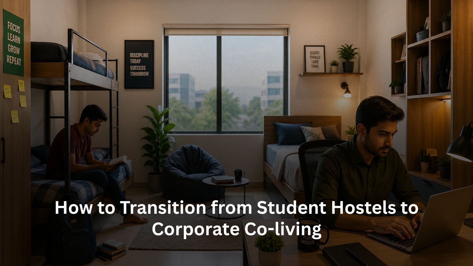 How to Transition from Student Hostels to Corporate Co-living