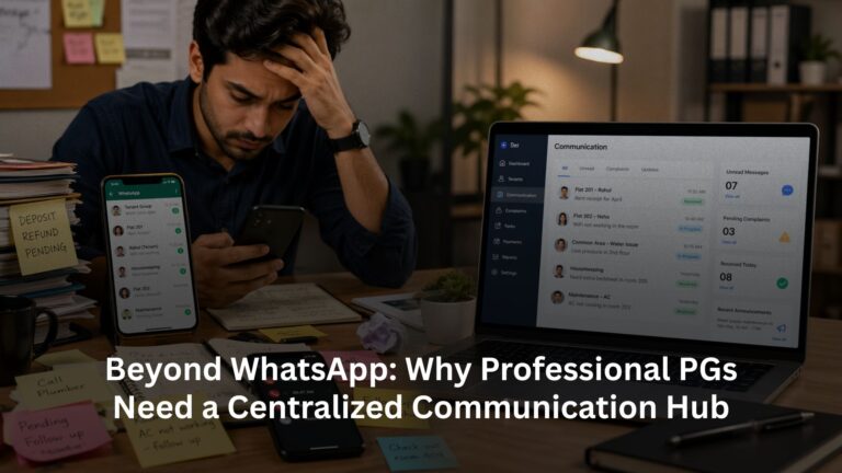 Beyond WhatsApp: Why Professional PGs Need a Centralized Communication Hub Beyond WhatsApp: Why Professional PGs Need a Centralized Communication Hub