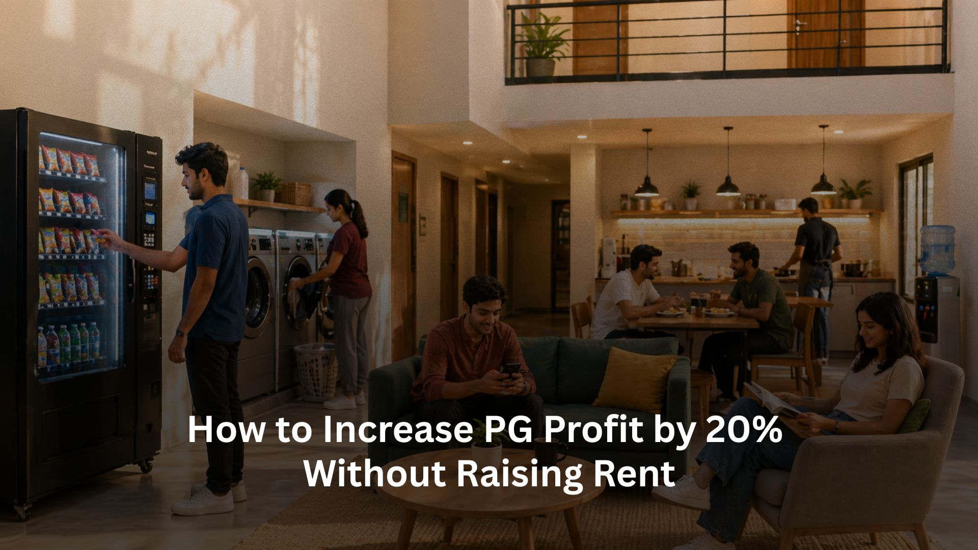 How to Increase PG Profit by 20% Without Raising Rent