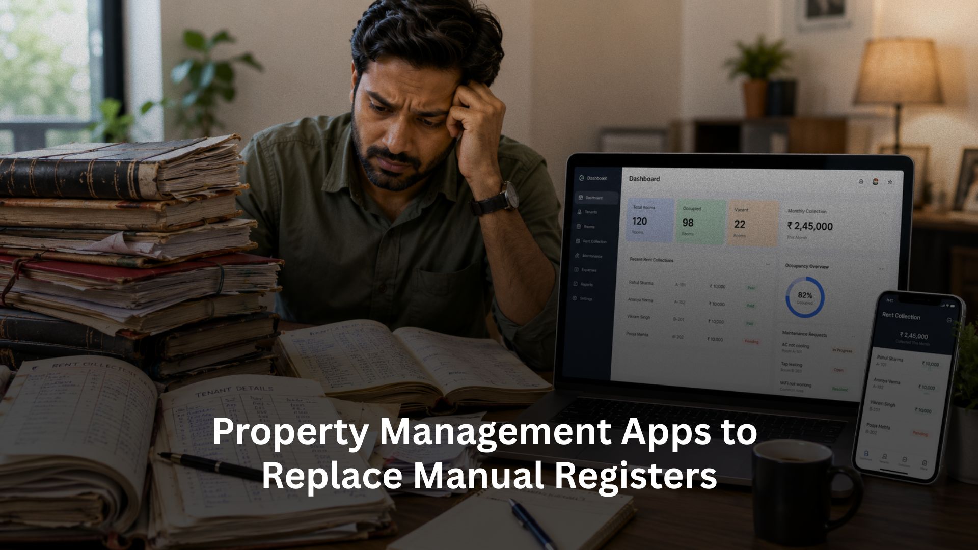 Property Management Apps to Replace Manual Registers