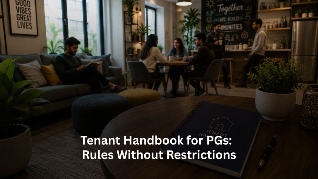 Tenant Handbook for PGs, Tenant Handbook for PGs: Rules Without Restrictions, Rentok Tenant Handbook for PGs: Rules Without Restrictions