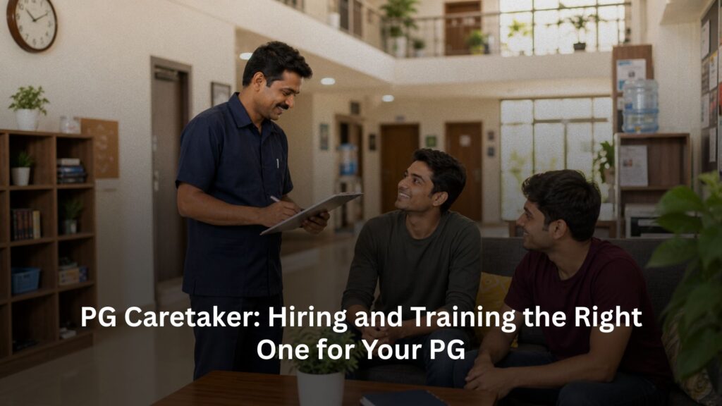 PG Caretaker: Hiring and Training the Right One for Your PG