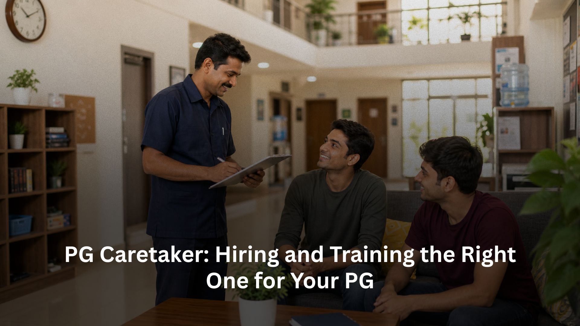 PG Caretaker: Hiring and Training the Right One for Your PG