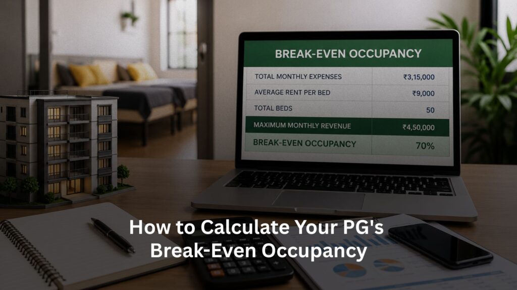 Calculate Your PG's Break-Even Occupancy, How to Calculate Your PG’s Break-Even Occupancy, Rentok How to Calculate Your PG's Break-Even Occupancy