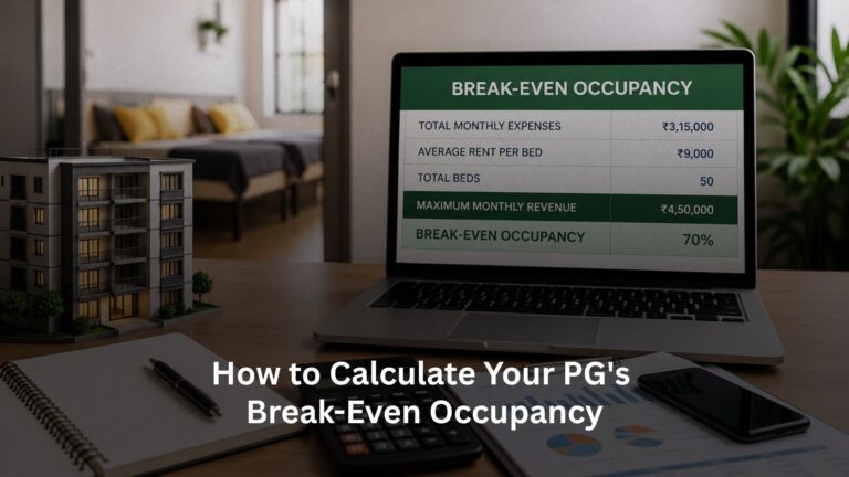 How to Calculate Your PG’s Break-Even Occupancy