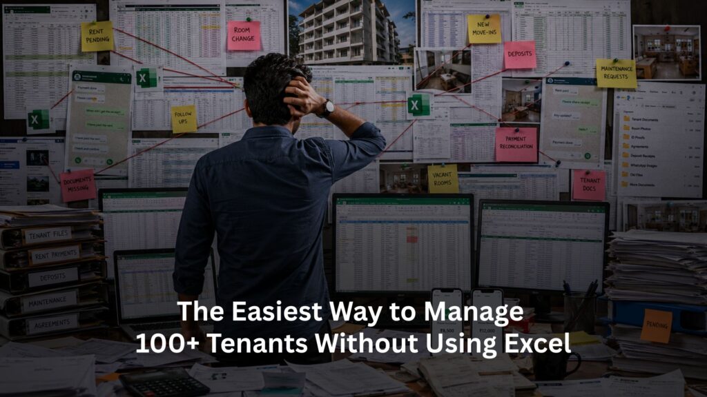 Manage 100+ Tenants, The Easiest Way to Manage 100+ Tenants Without Using Excel, Rentok The Easiest Way to Manage 100+ Tenants Without Using Excel