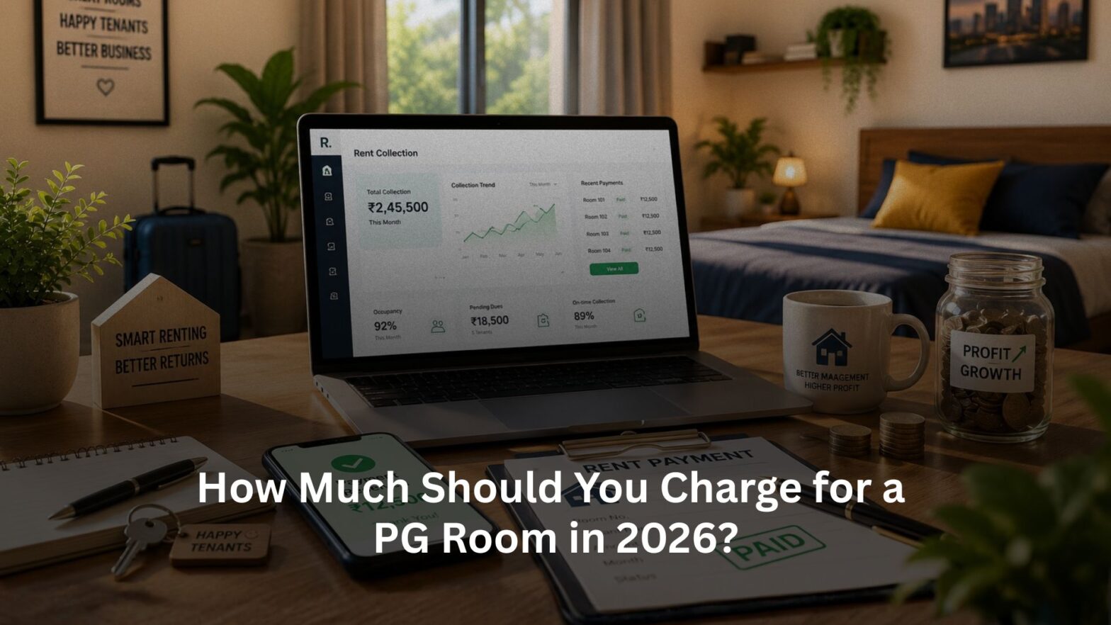 How Much Should You Charge for a PG Room in 2026?