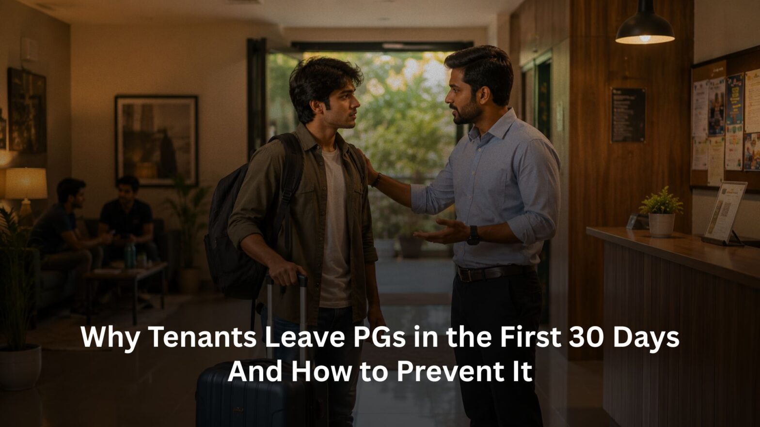 Why Tenants Leave PGs in the First 30 Days And How to Prevent It