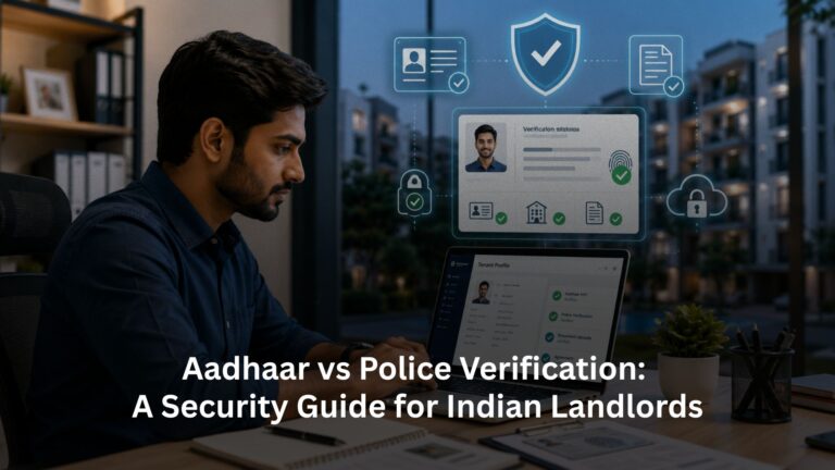 Aadhaar vs Police Verification: A Security Guide for Indian Landlords Aadhaar vs Police Verification: A Security Guide for Indian Landlords