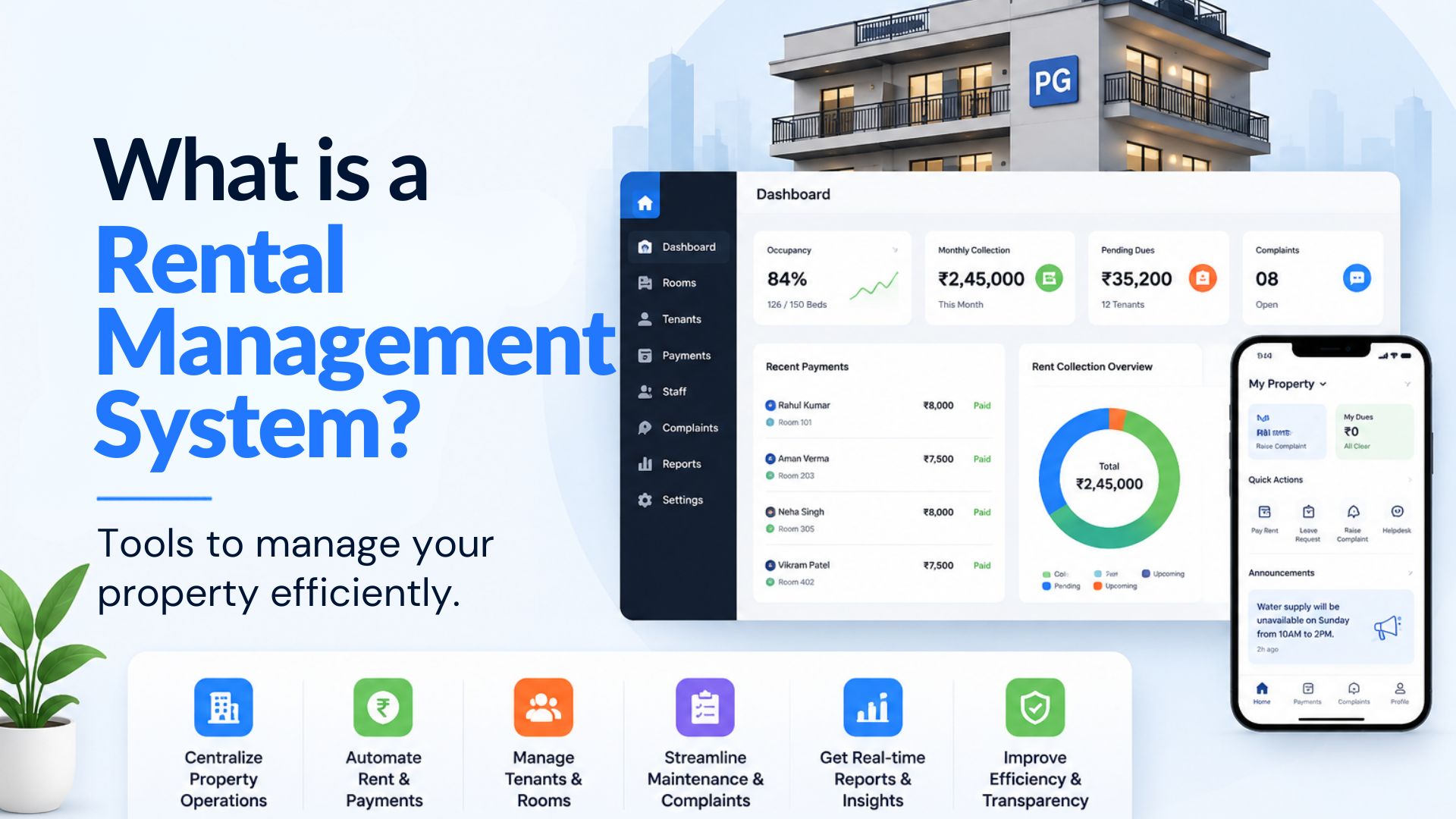 What is rental management? Tools to manage your property efficiently.