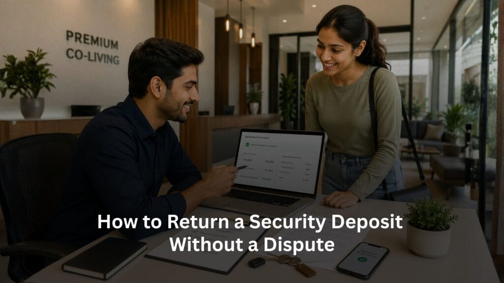Security Deposit, How to Return a Security Deposit Without a Dispute, Rentok How to Return a Security Deposit Without a Dispute