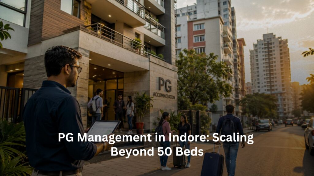 PG Management in Indore, PG Management in Indore: Scaling Beyond 50 Beds, Rentok PG Management in Indore: Scaling Beyond 50 Beds
