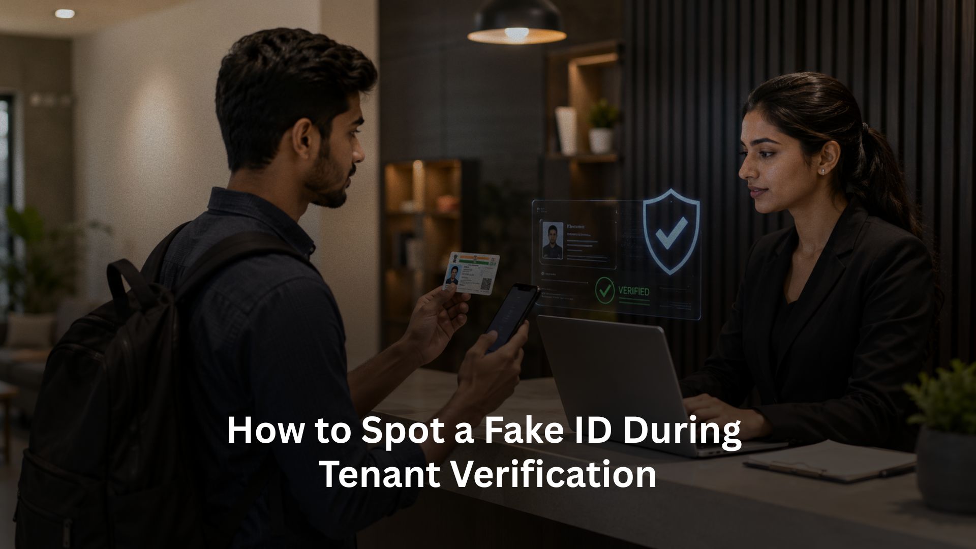 How to Spot a Fake ID During Tenant Verification