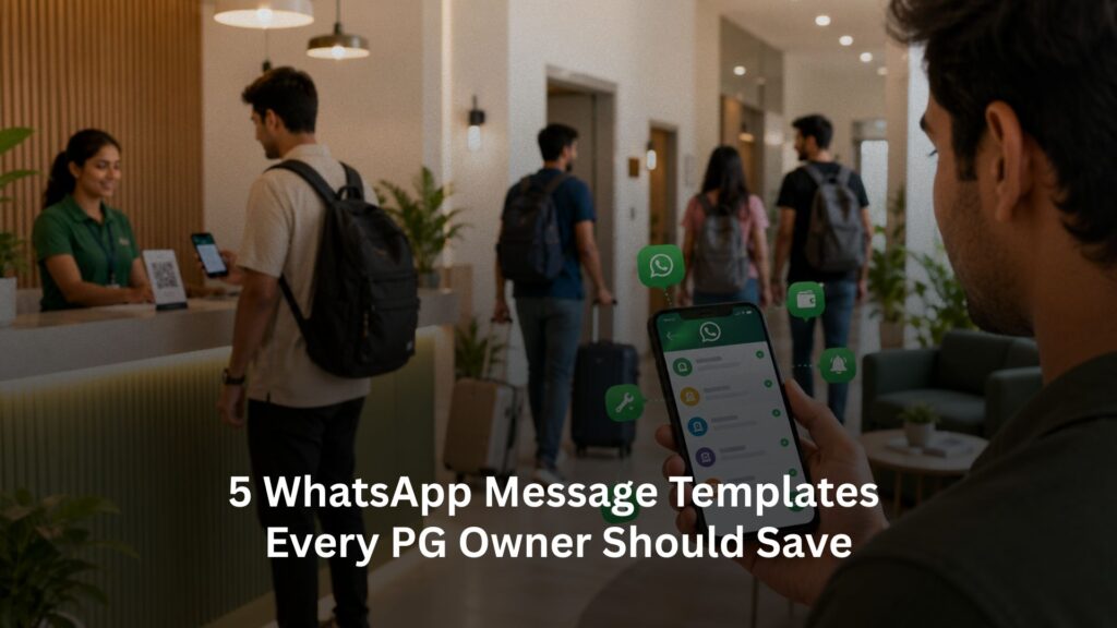 WhatsApp Message Templates, 5 WhatsApp Message Templates Every PG Owner Should Save, Rentok 5 WhatsApp Message Templates Every PG Owner Should Save