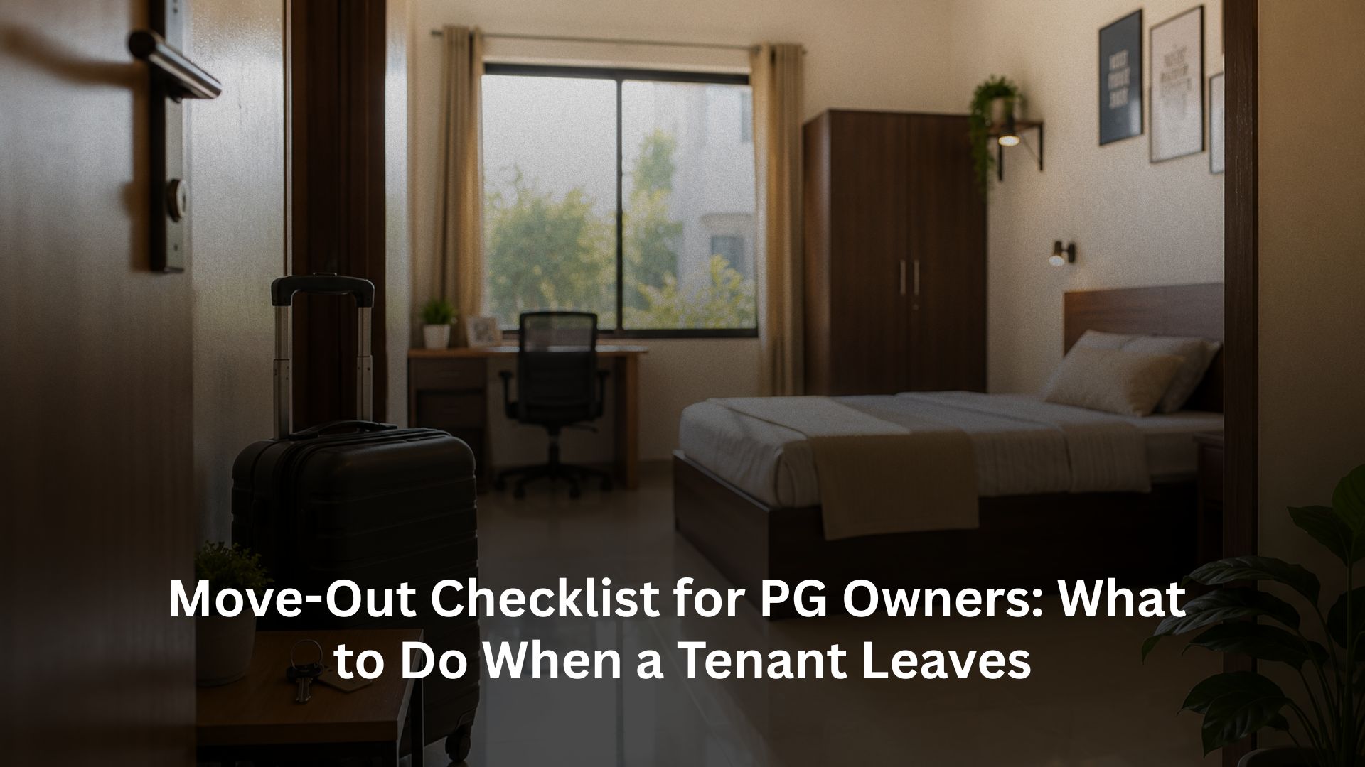 Move-Out Checklist for PG Owners: What to Do When a Tenant Leaves