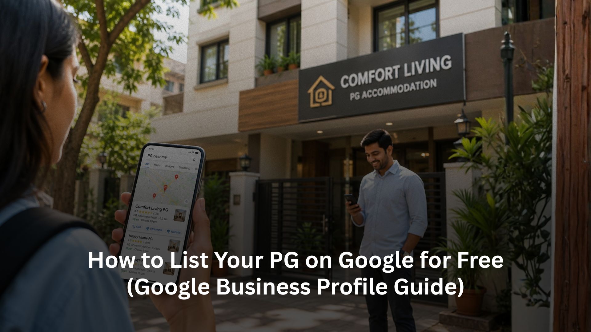 How to List Your PG on Google for Free (Google Business Profile Guide)