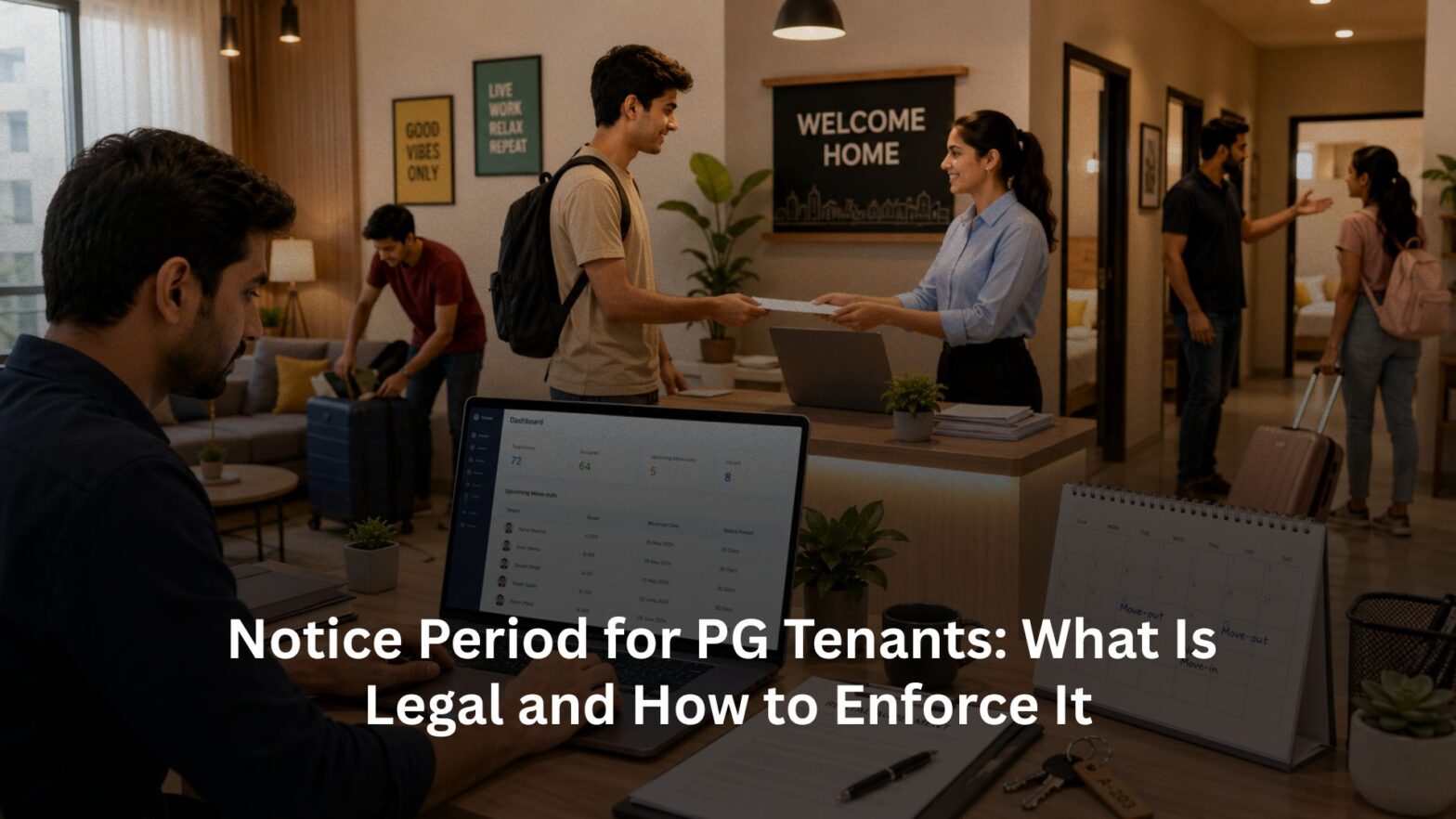 Notice Period for PG Tenants: What Is Legal and How to Enforce It