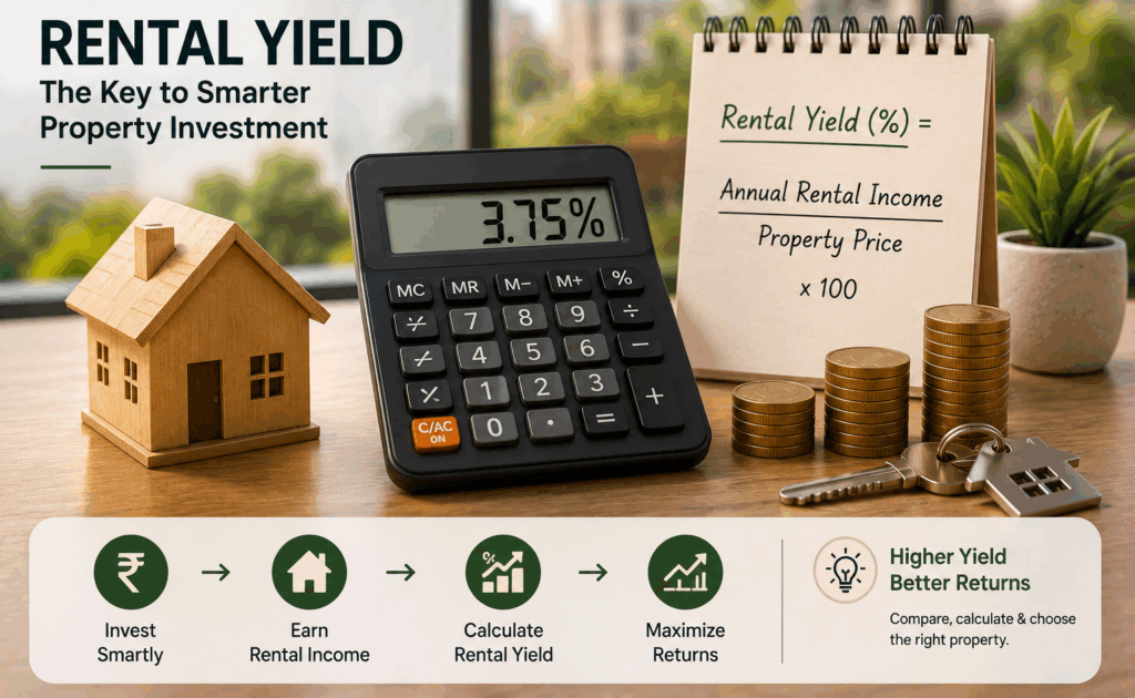 Invest in Property, How to Invest in Property for Rental Income in India, Rentok rental yield