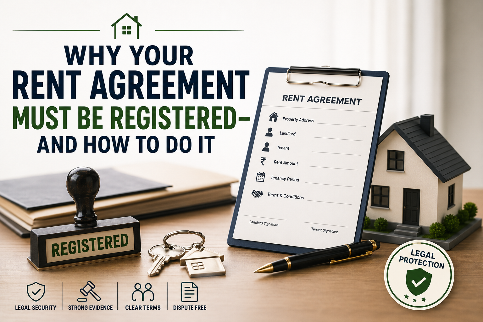 Why Your Rent Agreement Must Be Registered – And How to Do It