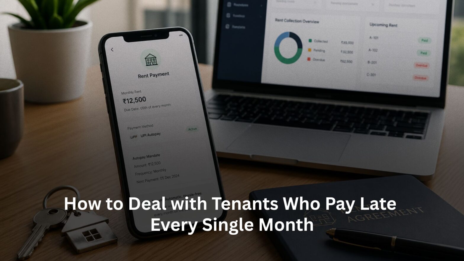 Tenants Who Pay Late, How to Deal with Tenants Who Pay Late Every Single Month, Rentok How to Deal with Tenants Who Pay Late Every Single Month