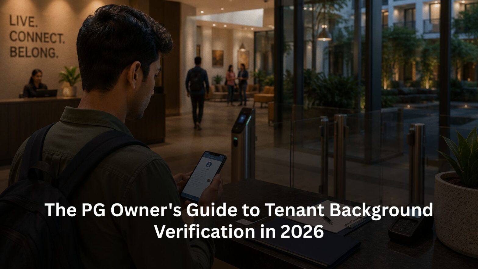 The PG Owner's Guide to Tenant Background Verification in 2026