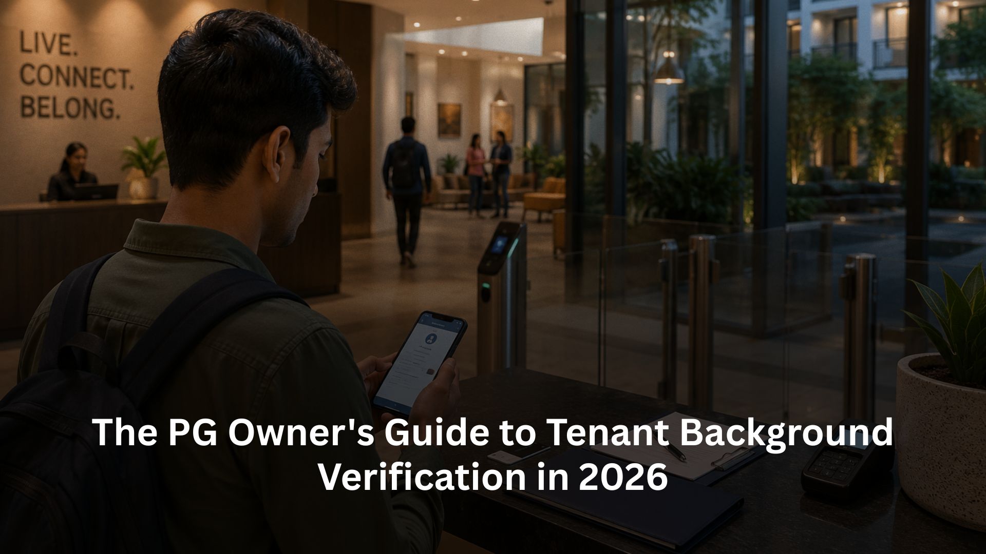 The PG Owner’s Guide to Tenant Background Verification in 2026