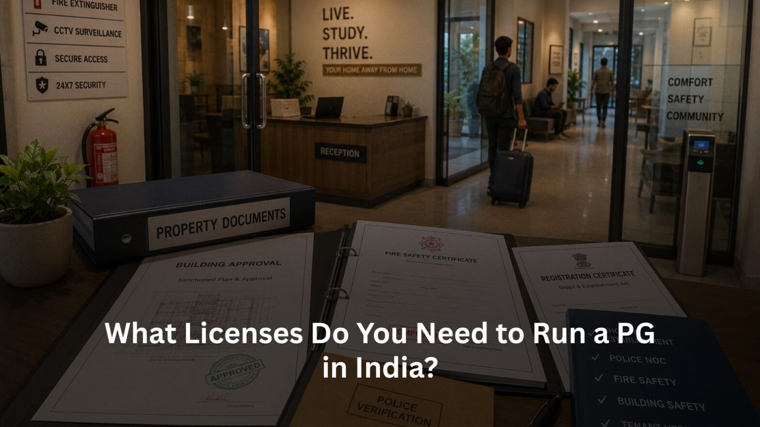 What Licenses Do You Need to Run a PG in India?
