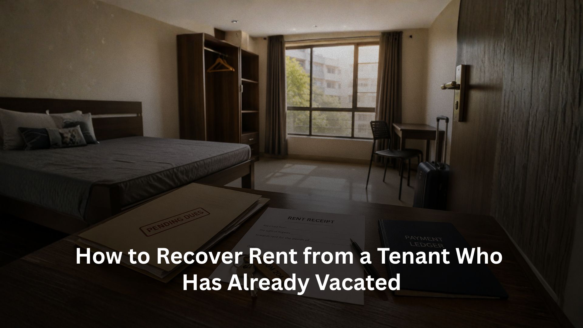 How to Recover Rent from a Tenant Who Has Already Vacated