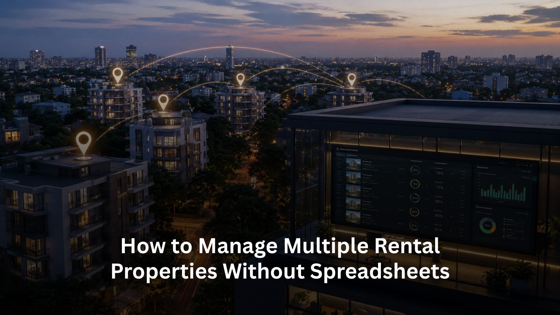 How to Manage Multiple Rental Properties Without Spreadsheets