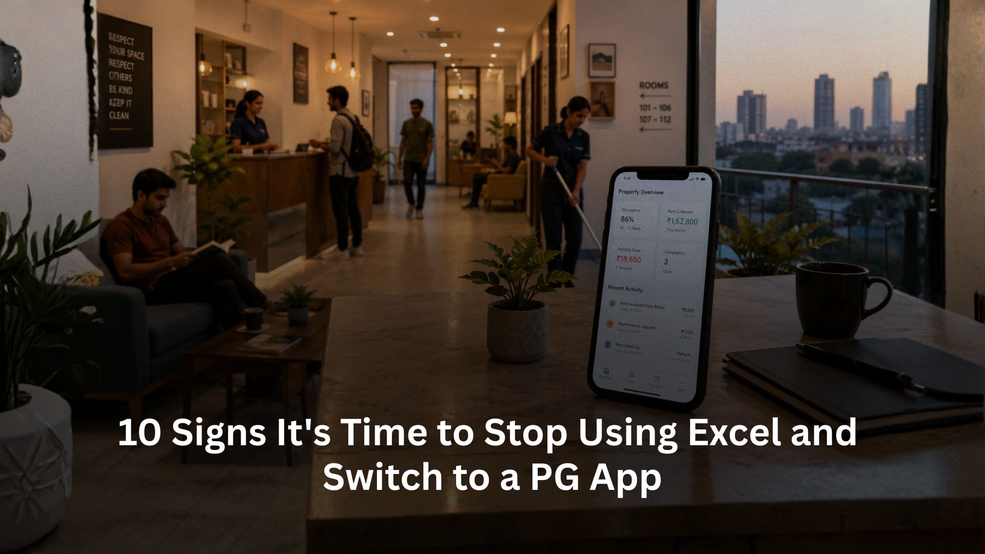 How to Manage a PG Without Being On-Site Every Day