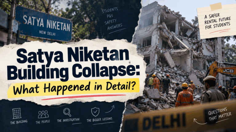 Satya Niketan Building Collapse: What Happened in Detail?