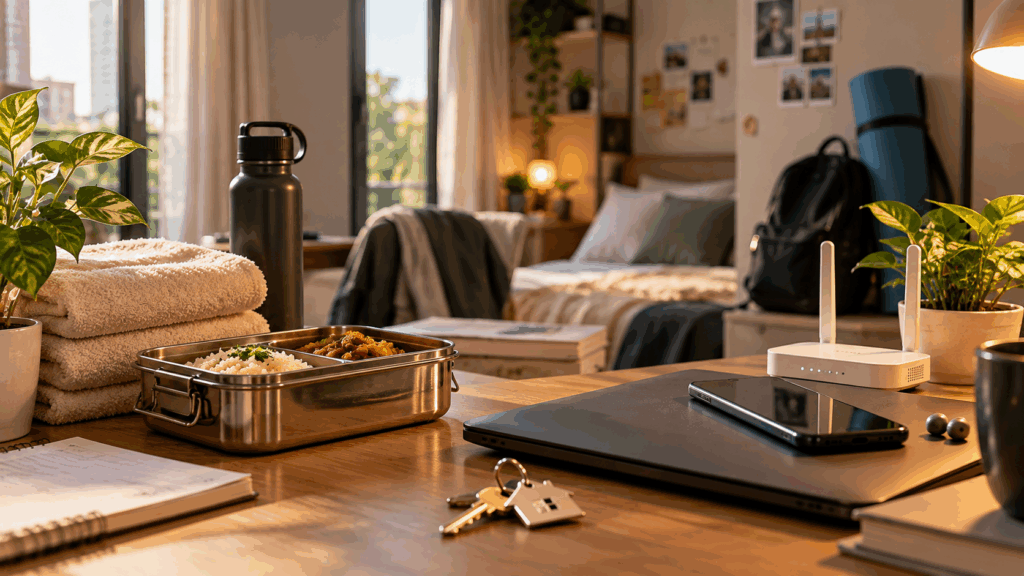 Included in My Rent, What’s Included in My Rent and What Am I Paying Extra For?, Rentok Cozy rental room with Wi-Fi, food, housekeeping, and shared amenities included in rent