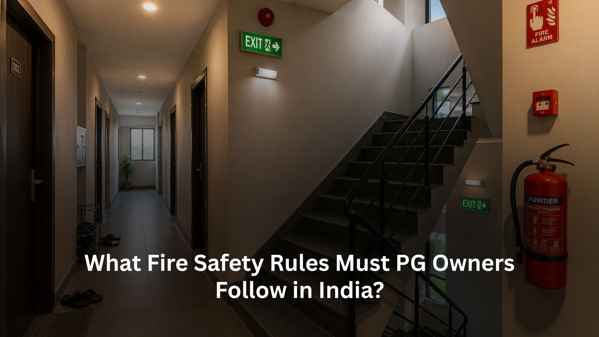 What Fire Safety Rules Must PG Owners Follow in India?