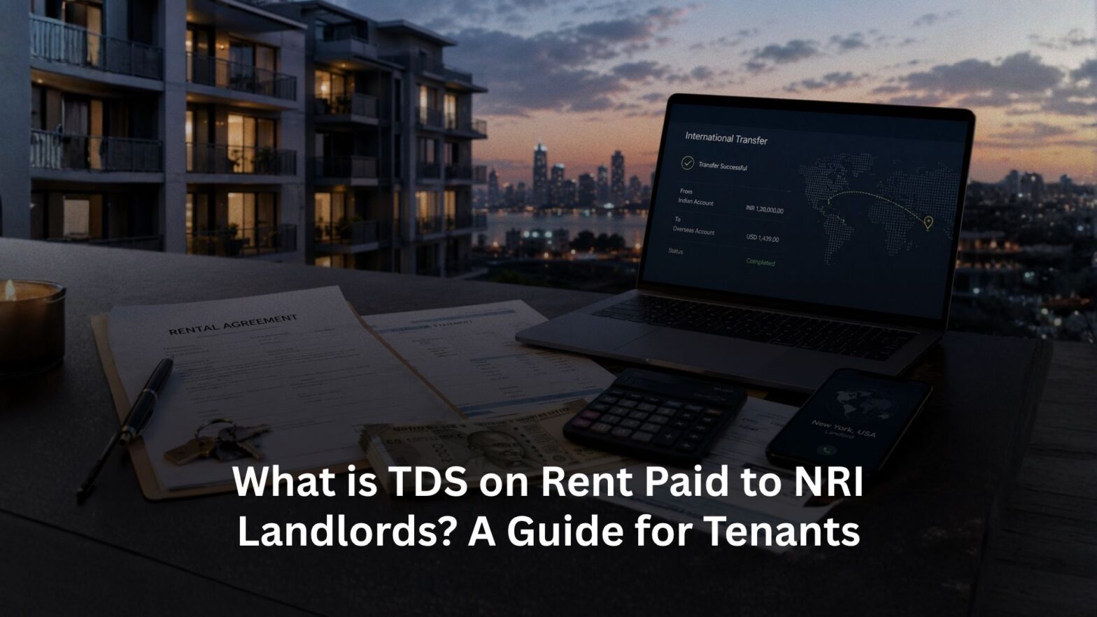 TDS on Rent Paid to NRI Landlords, What is TDS on Rent Paid to NRI Landlords? A Guide for Tenants, Rentok What is TDS on Rent Paid to NRI Landlords? A Guide for Tenants