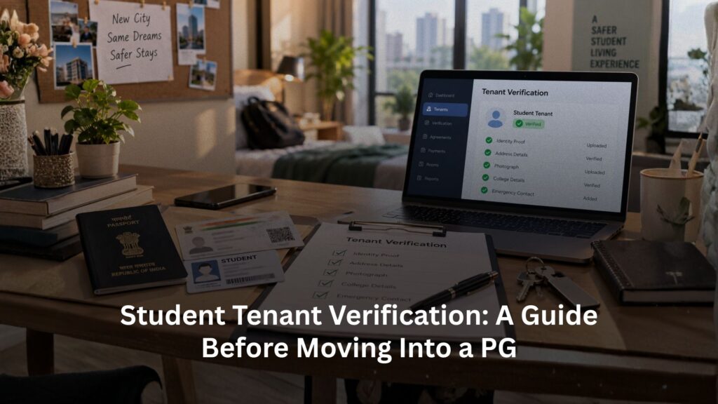 Student Tenant Verification, Student Tenant Verification: A Guide Before Moving Into a PG, Rentok Student Tenant Verification: A Guide Before Moving Into a PG